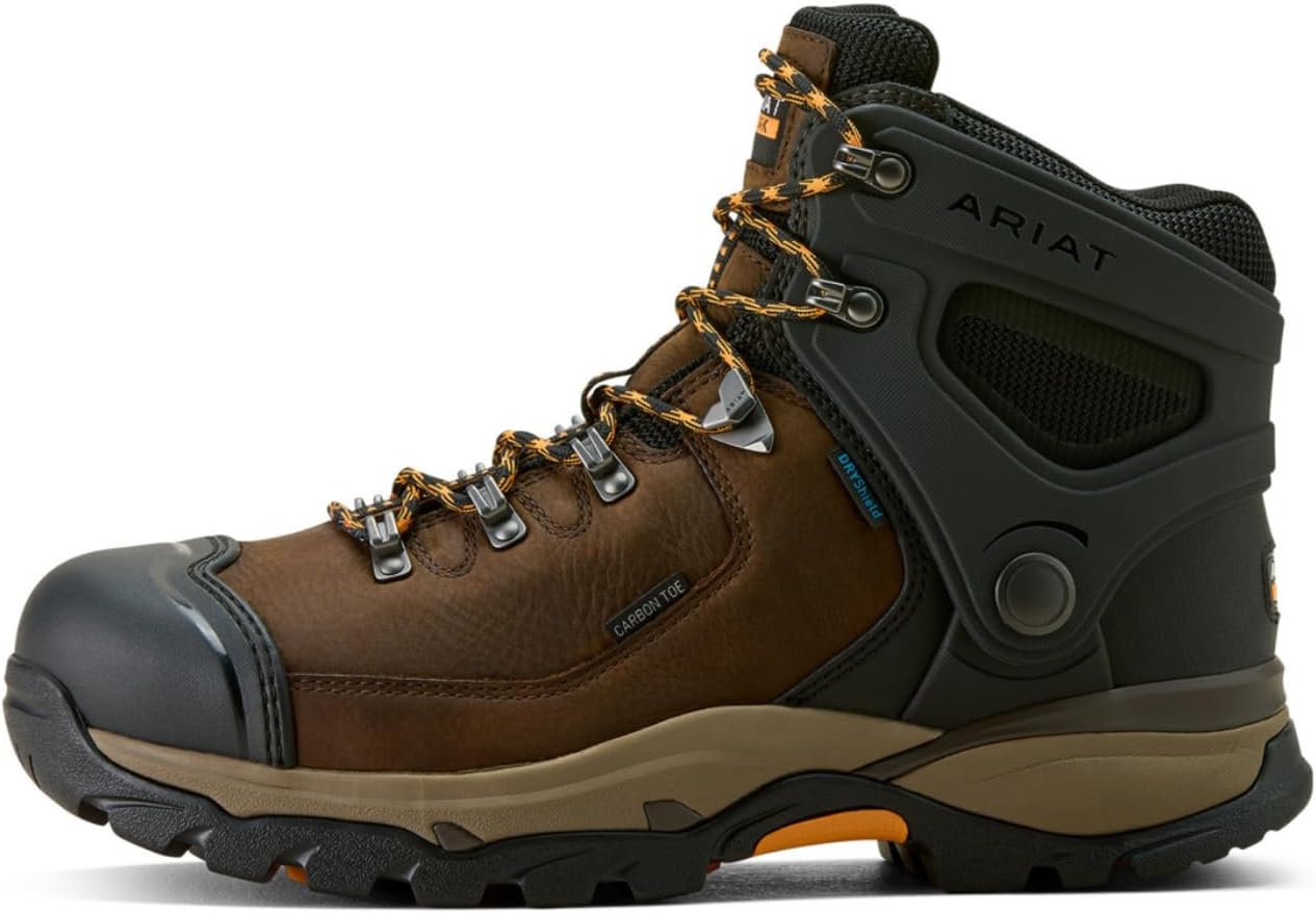 Мужские ботинки ARIAT Endeavor 6 с водонепроницаемым карбоновым носком, коричневый — фото 2