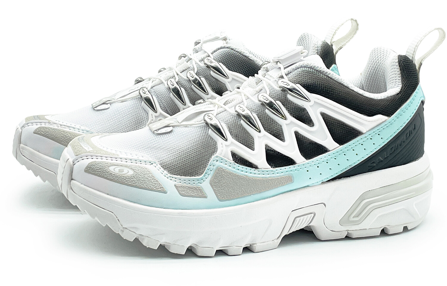 Кроссовки ACS + Lifestyle Shoes Unisex Low-Top Green/Black Salomon — фото 4