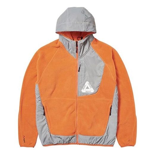 

Куртка PALACE FW19 Polartec flecto Fleece Luminous Hooded Jacket Orange, цвет tan