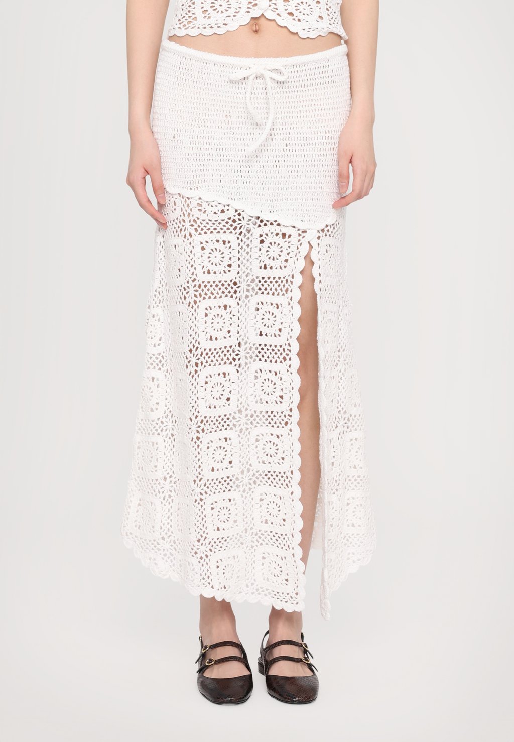 

Длинная юбка ROSIE SKIRT Holzweiler, белый