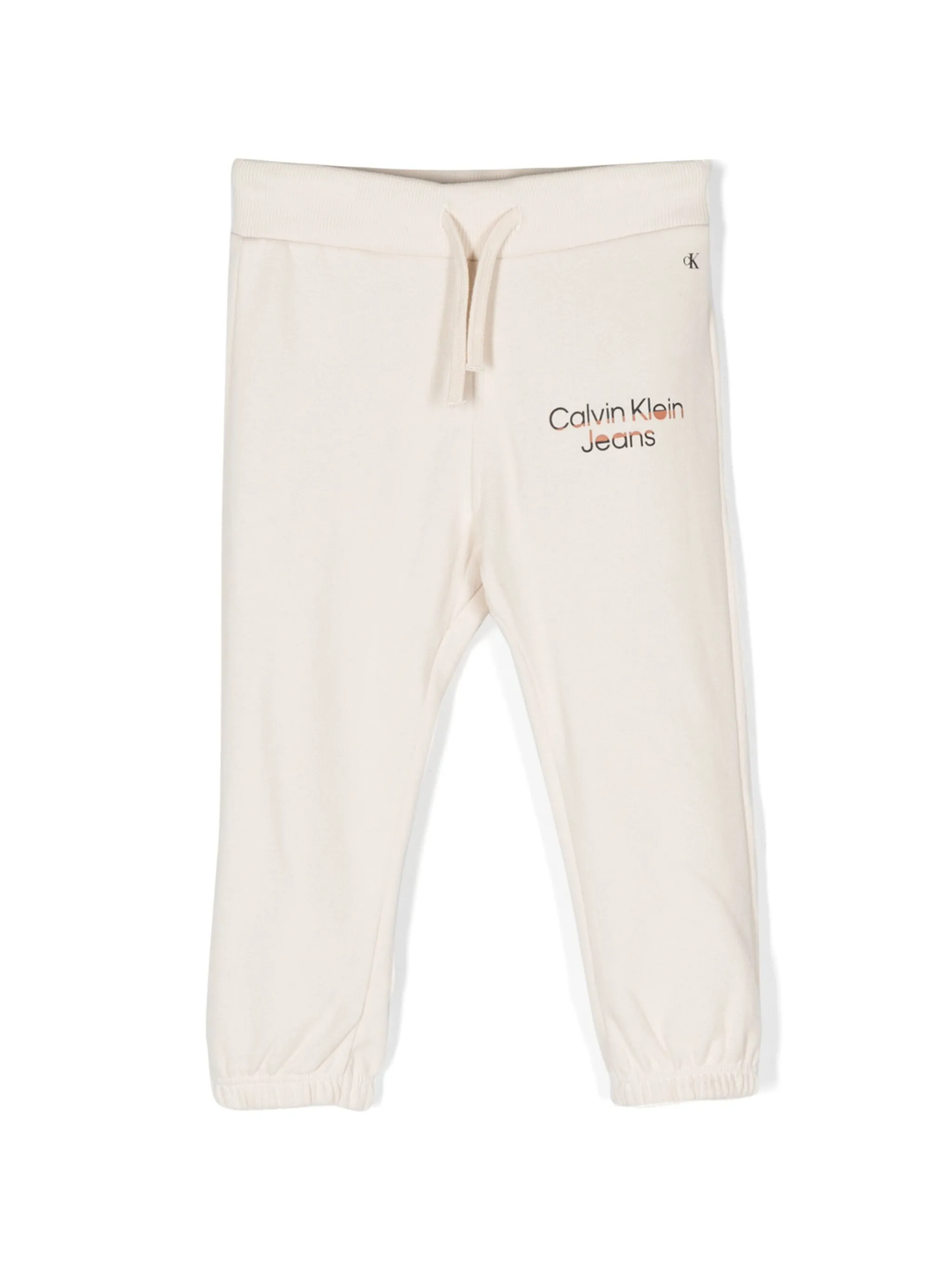 

Спортивные брюки с логотипом Calvin Klein Kids, нейтральный