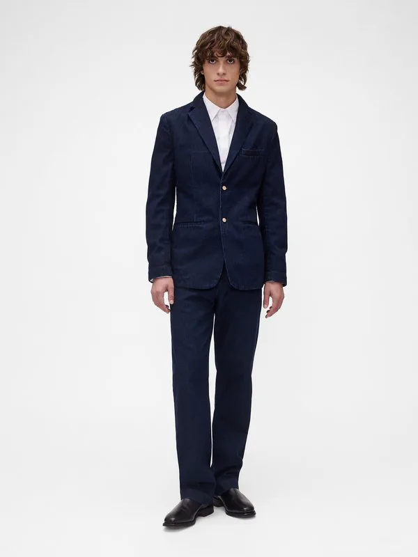 Джинсы gapstudio в стиле 90-х, свободные, расслабленного кроя. Gap, Dark Wash — фото 2