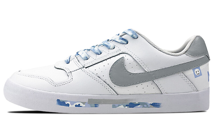 

Кроссовки Nike SB Delta Skateboard Shoes Unisex Low-Top Gray White/Blue