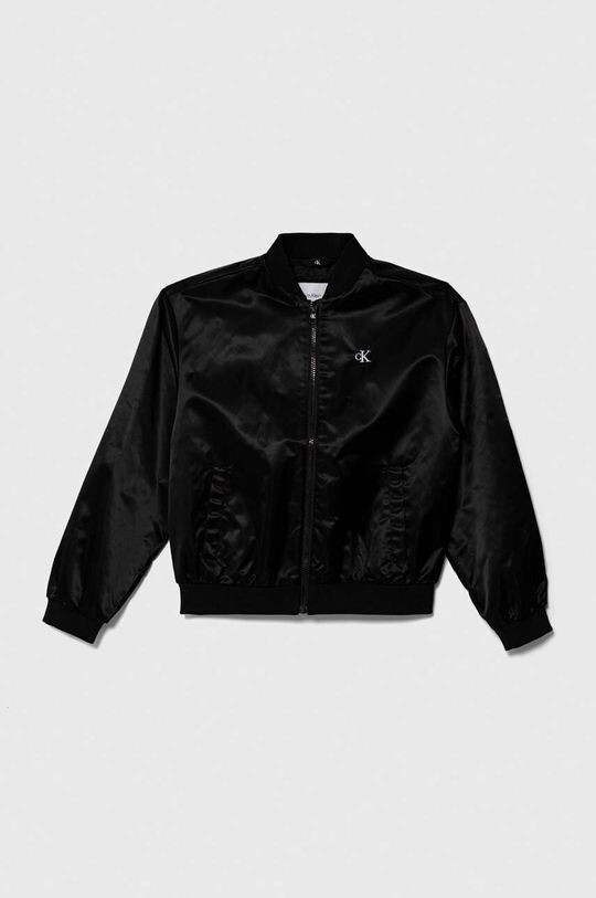 Детская куртка-бомбер Calvin Klein Jeans, черный