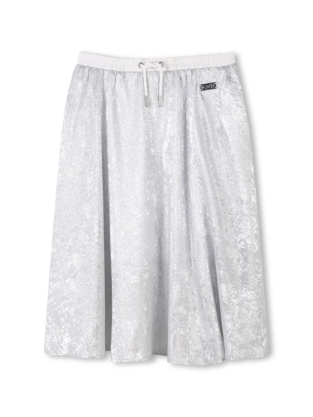 

Юбка миди с логотипом Dkny Kids, серый