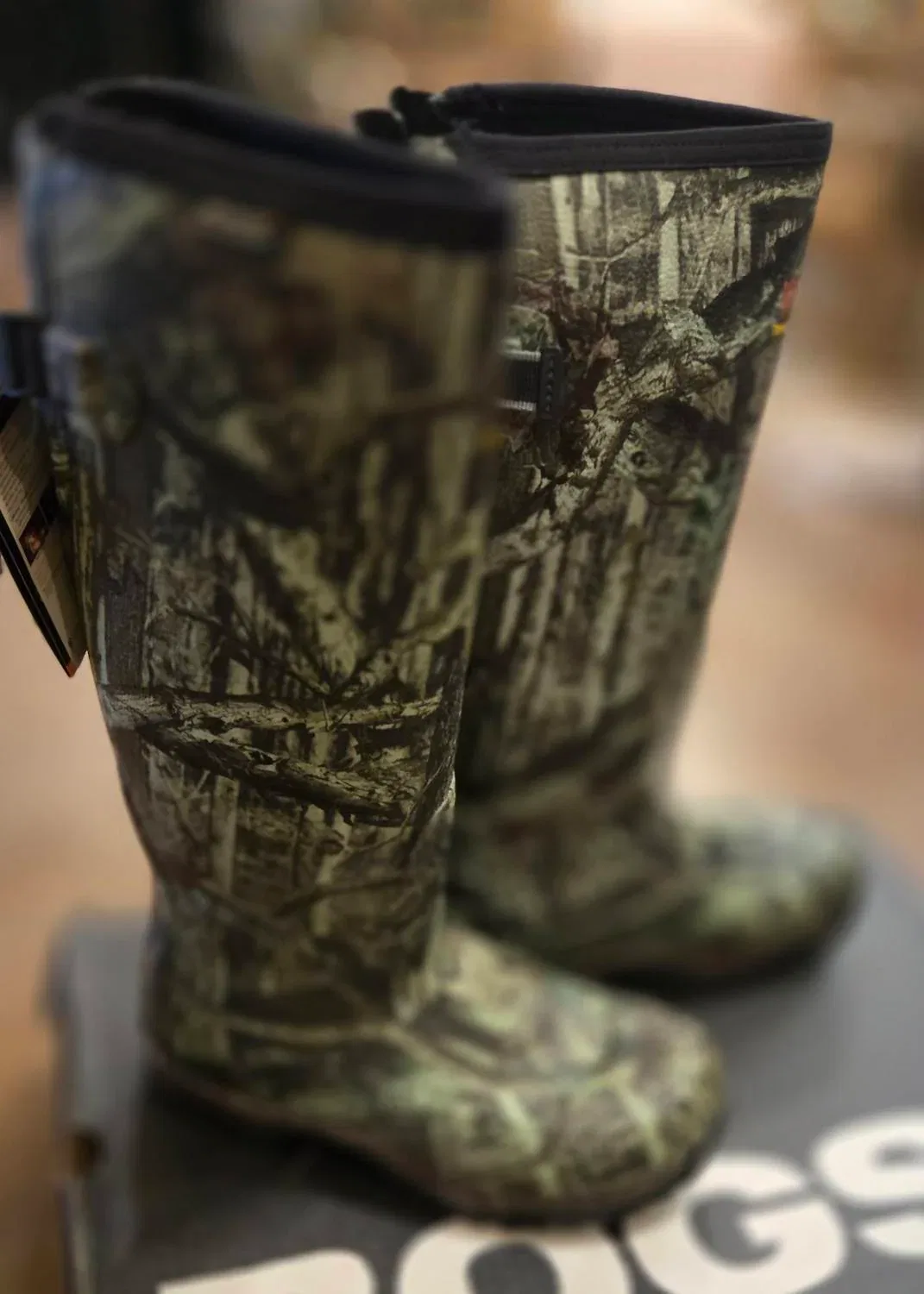 Bogs Мужские водонепроницаемые охотничьи сапоги Blaze 1000 в цвете Mossy Oak — фото 2