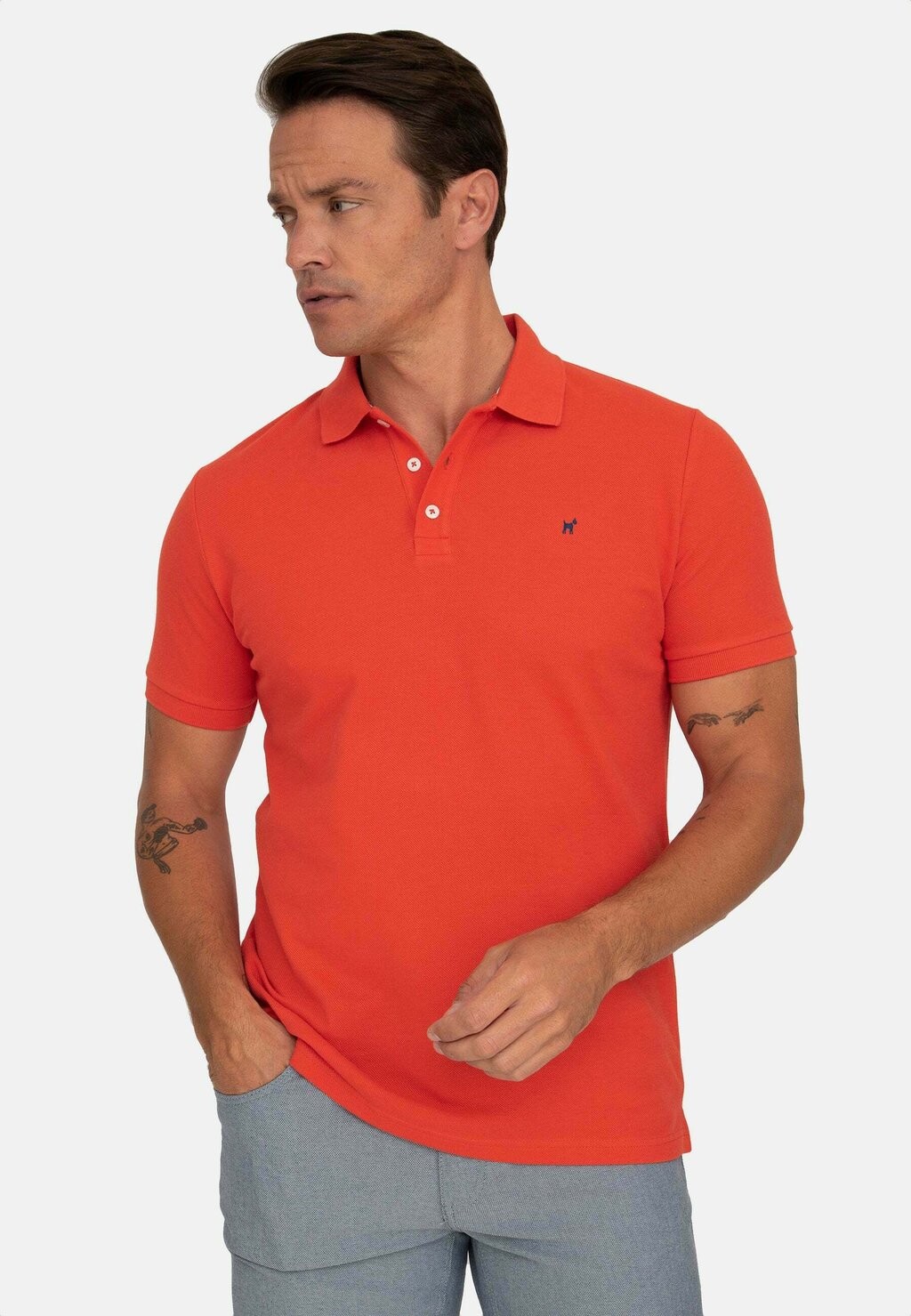 

Поло Short Sleeve Williot, цвет light orange