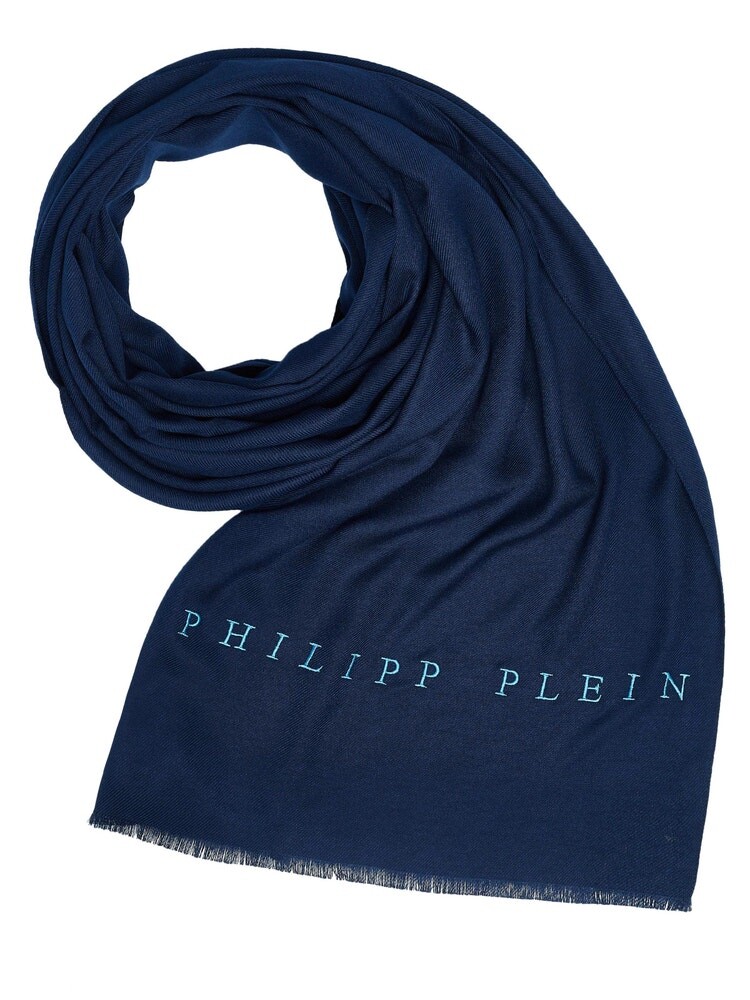 

Шарф Philipp Plein, синий