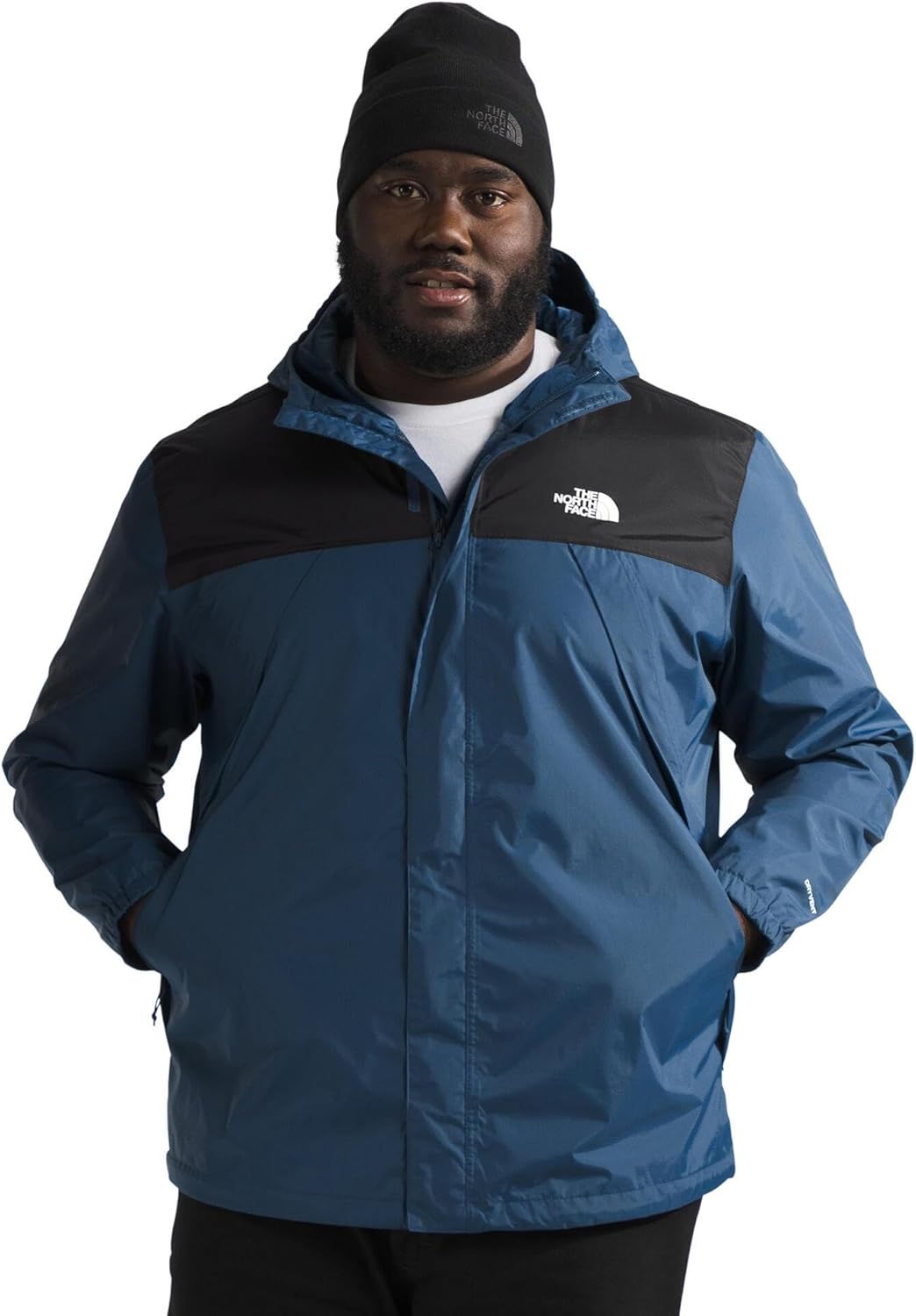 

The North Face мужская куртка Antora Waterproof (Standard и Big Size), Shady Blue/Tnf Black-Npf