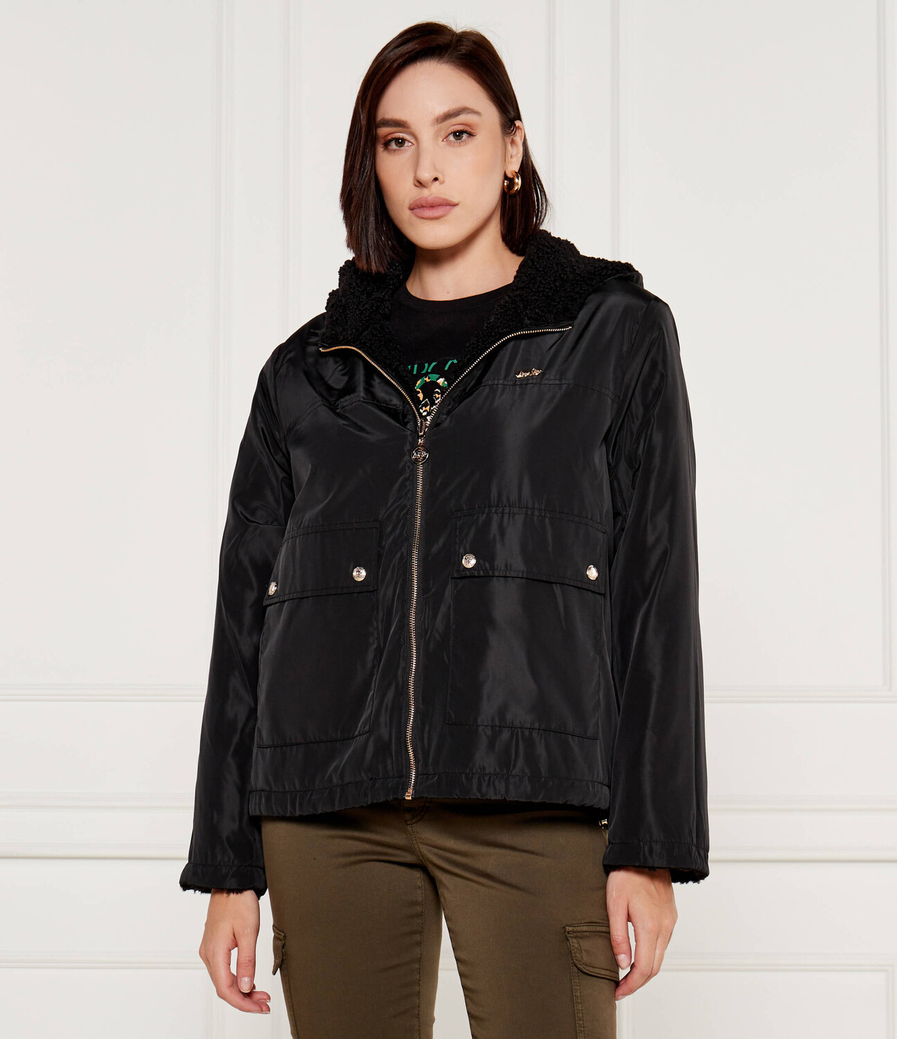 

Куртка Liu Jo Sport Oversize fit, черный