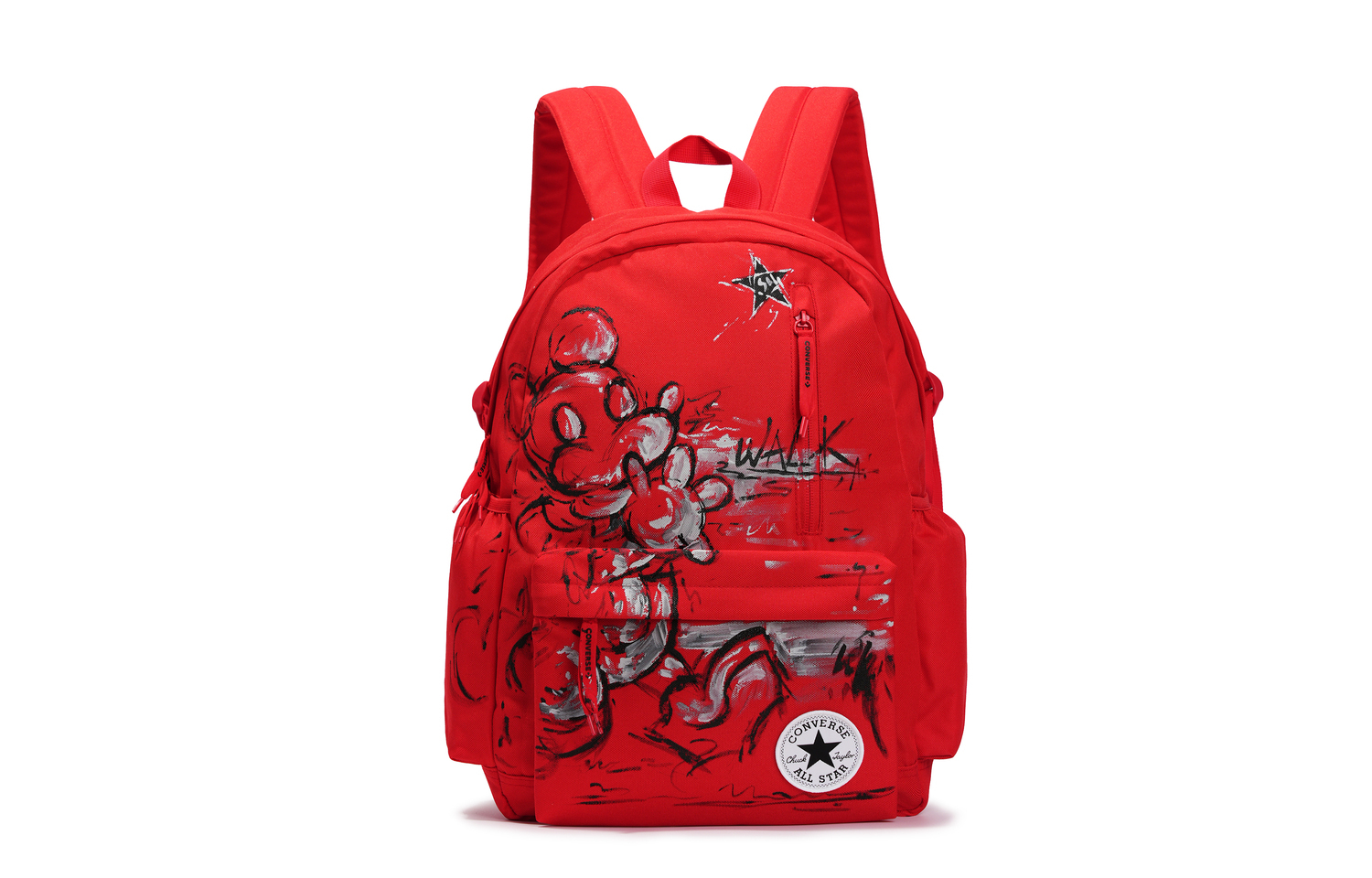

Converse Средний унисекс красный рюкзак из полиэстера, Red