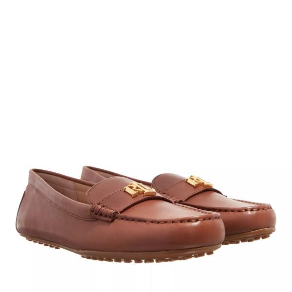 Лоферы barnsbury flats driver deep saddle Lauren Ralph Lauren, коричневый