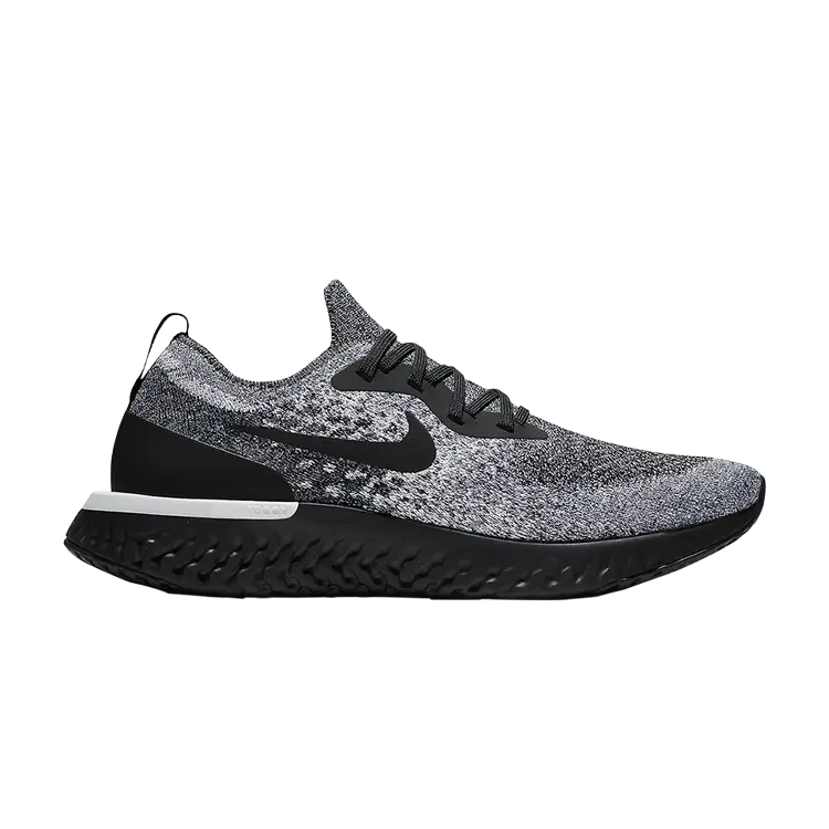 

Кроссовки Nike Epic React Flyknit 'Cookies and Cream', серый, Серый;черный, Кроссовки Nike Epic React Flyknit 'Cookies and Cream', серый