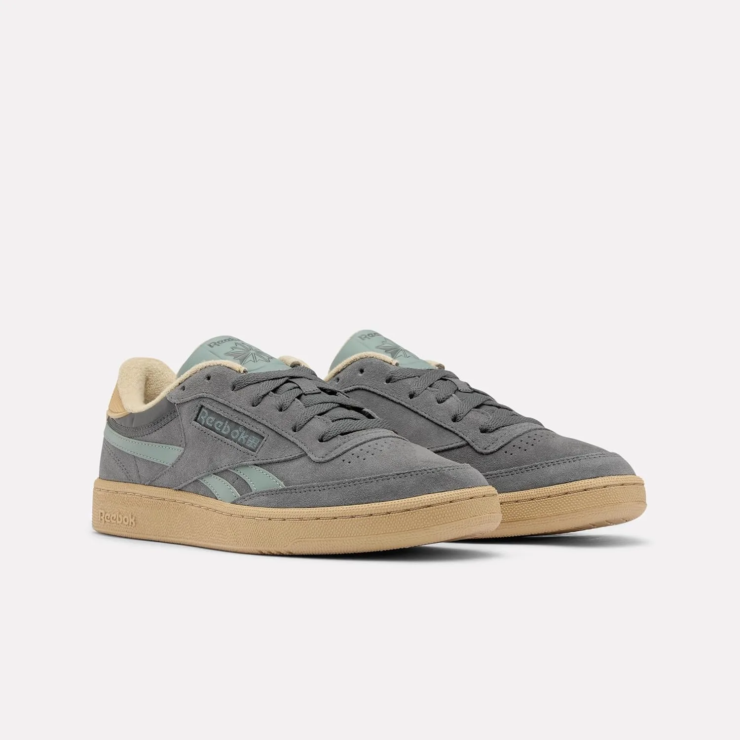 Кроссовки Reebok Unisex Club C Revenge Vintage, серый/бежевый — фото 4