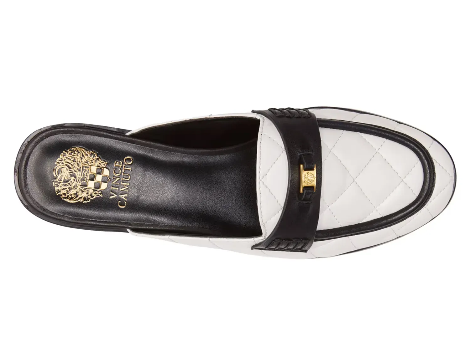 Cobby Мюли Vince Camuto, White/Black — фото 4