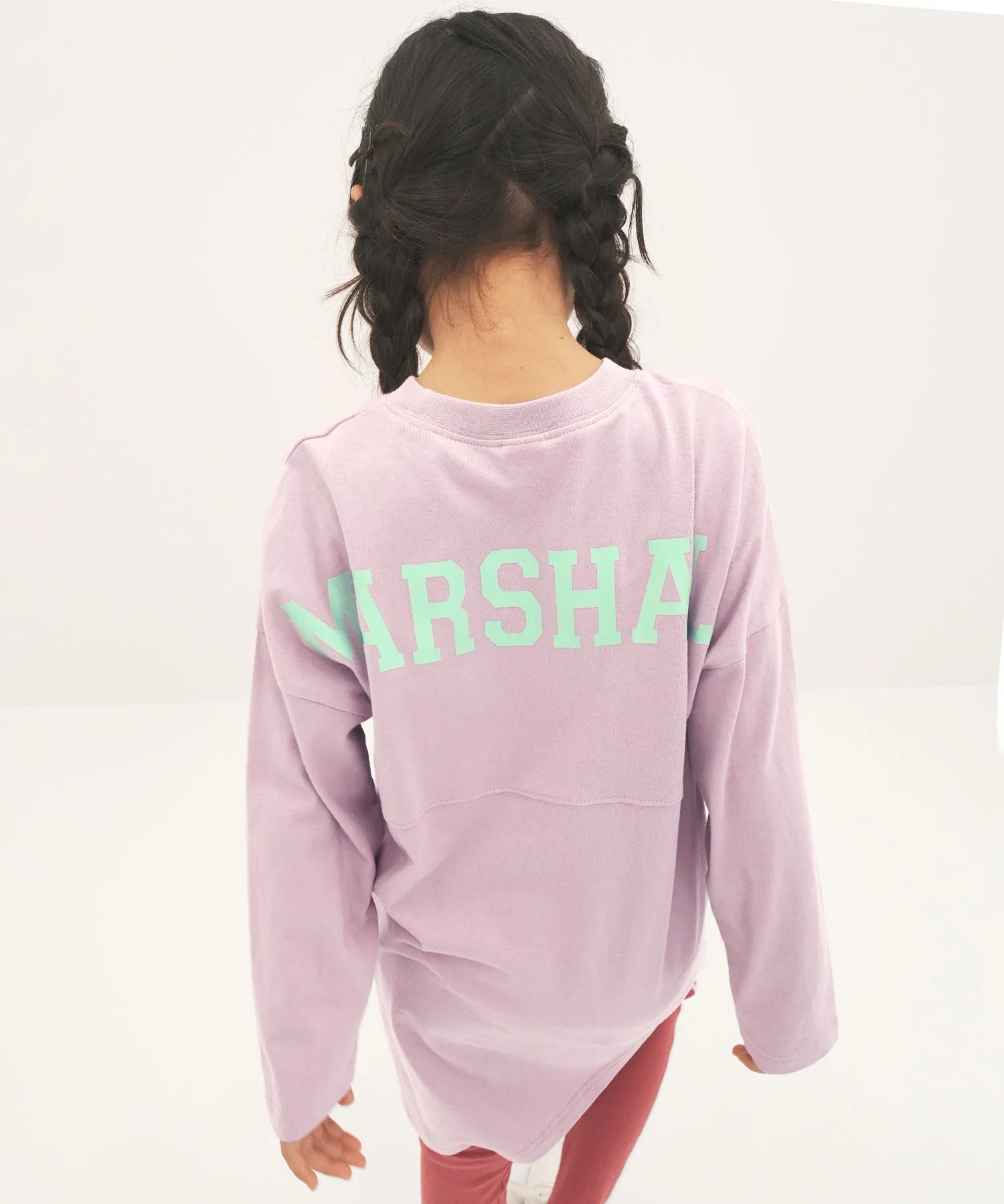 Детское платье с логотипом Bee des Bee пурпурное
