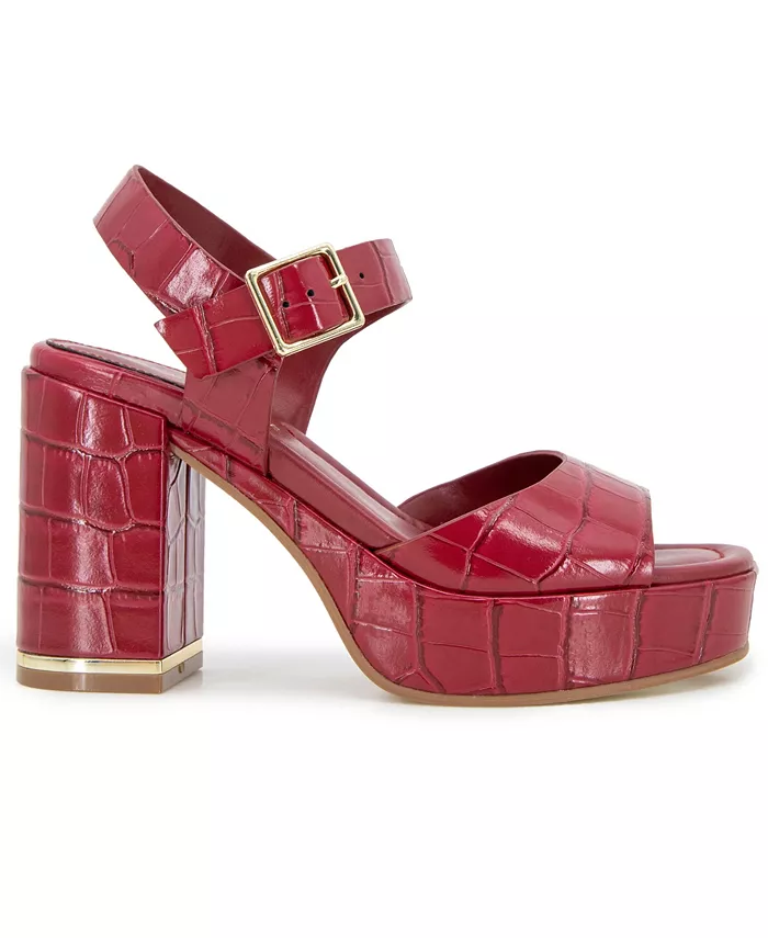 Женские сандалии Darla на платформе Kenneth Cole New York, красный — фото 2