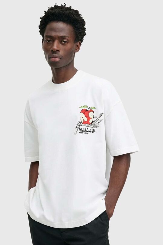 

Хлопковая футболка TEMPTER AllSaints, белый
