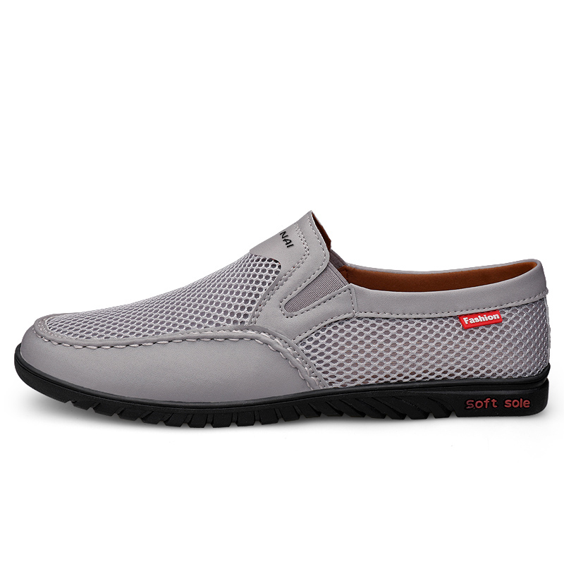 

Повседневные туфли мужские серые Wen Nai, Gray