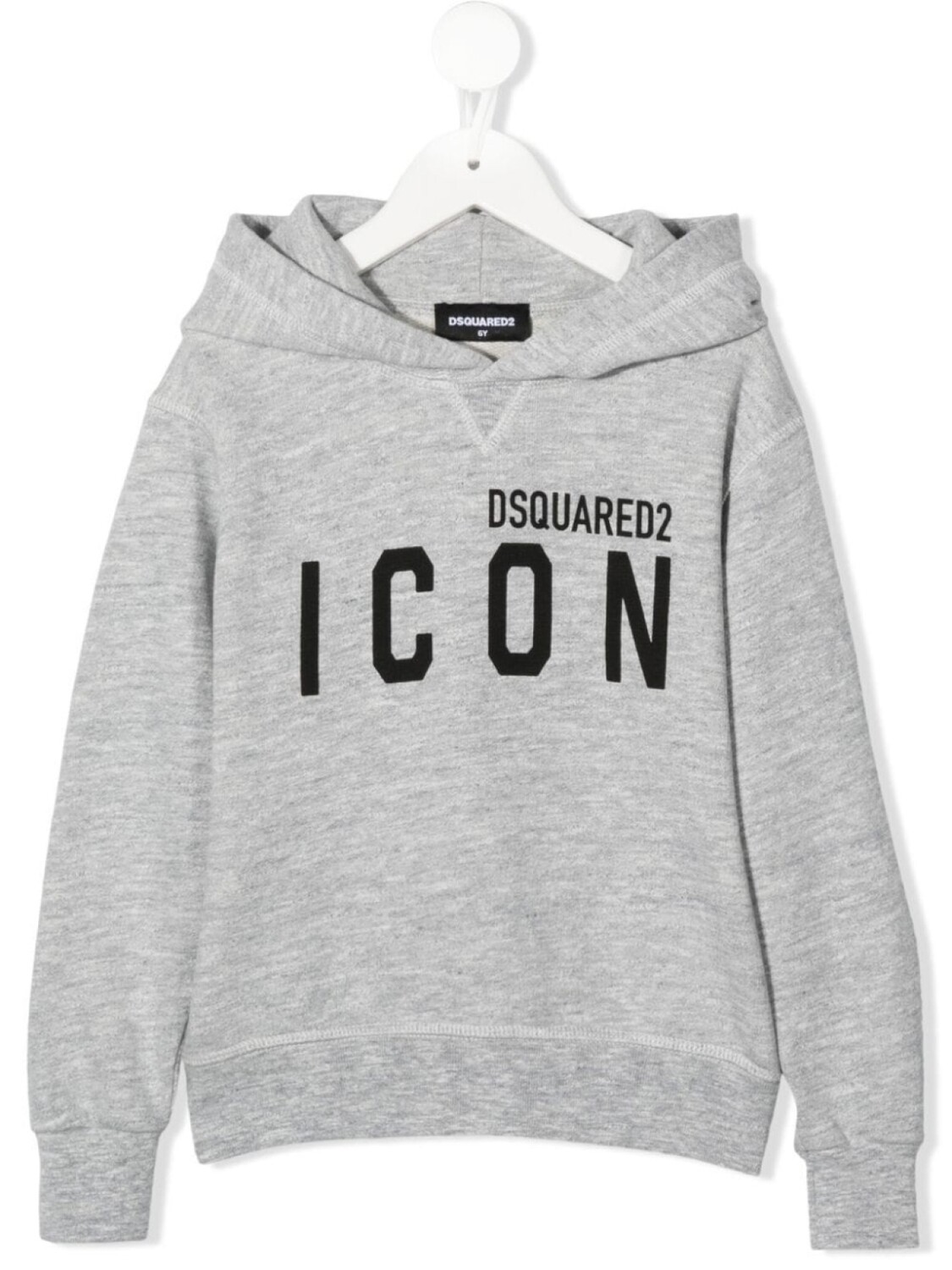 

Dsquared2 худи с логотипом, серый