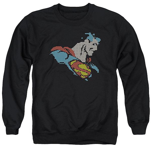 

Толстовка Dc comics lite brite superman adult crewneck Licensed Character