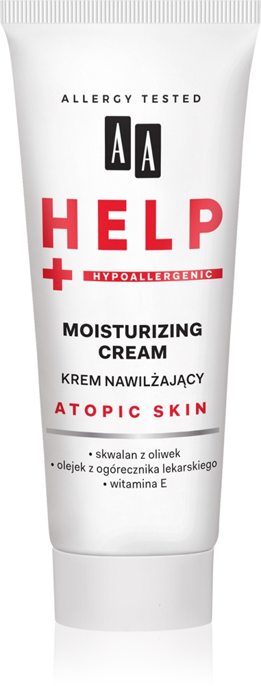 

Увлажняющий крем для сухой и атопической кожи Aa Cosmetics, be kvapiųjų medžiagų 50 мл