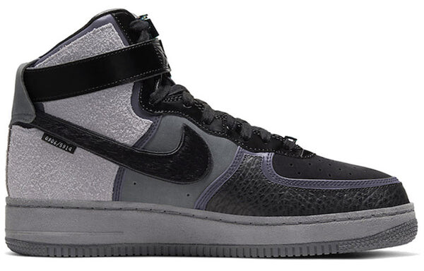 Кроссовки xa ma maneire air force 1 высокие Nike, черный — фото 2