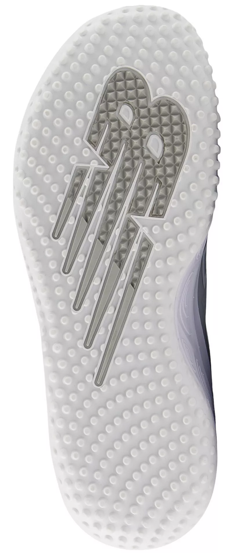 Женские кроссовки для софтбола для газона New Balance VELO v4, серый/белый — фото 2