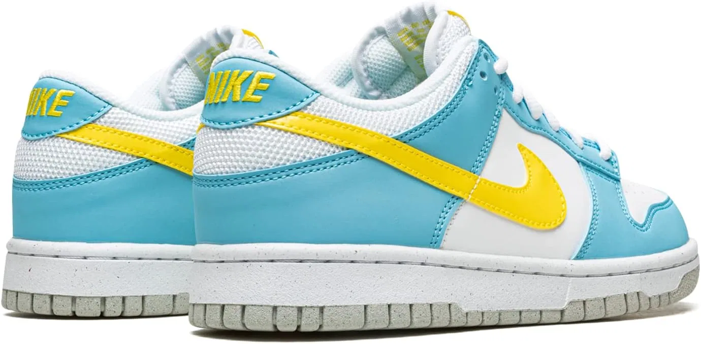 Кроссовки Homer Simpson Nike Dunk Low, Blue Chill/Yellow Strike-white — фото 3