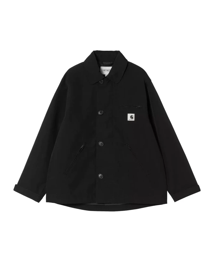 

Черная куртка Barnett, стильная, функциональная, в городском стиле. Carhartt Wip, черный