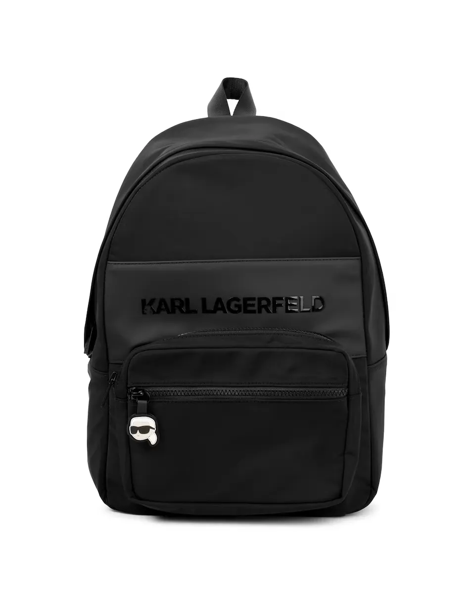 

Черный рюкзак для мальчиков из полиэстера Karl Lagerfeld Kids, чёрный