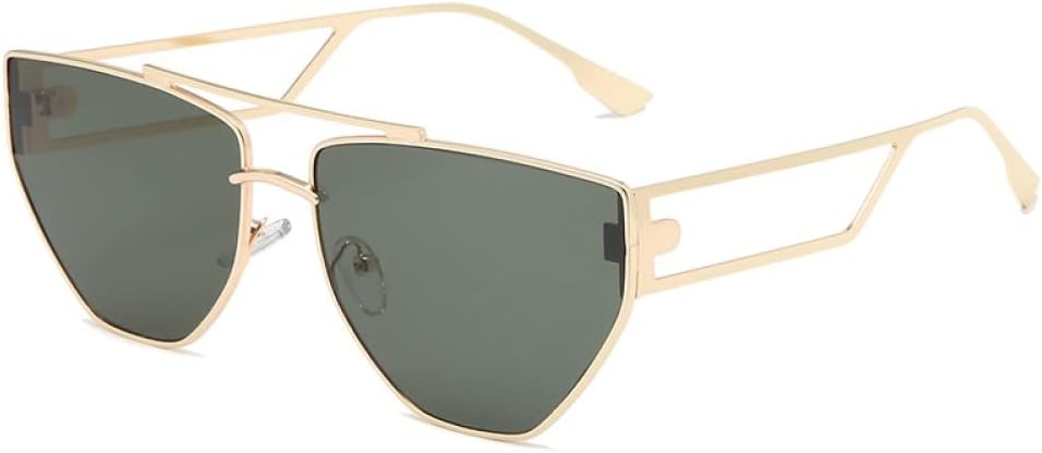 

Солнцезащитные очки неправильной формы с полой внутренней частью для женщин, черные и коричневые солнцезащитные очки для женщин с защитой от УФ-излучения для мужчин generic, 2