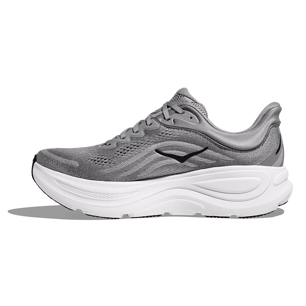 Кроссовки Hoka Bondi 9 для бега (мужские), Galactic Grey/Stellar Grey — фото 3