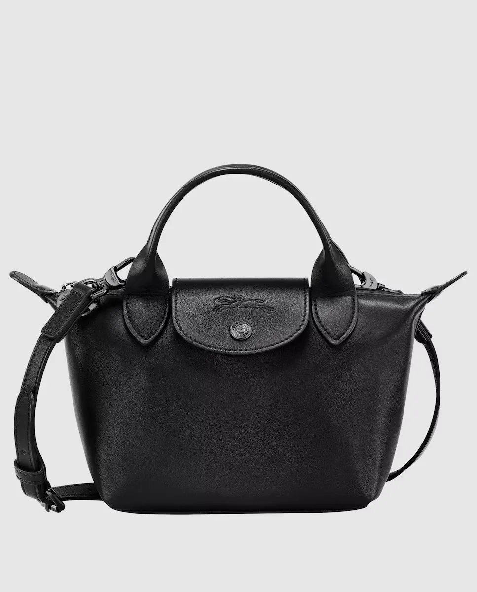 

Многопозиционная кожаная сумка Le Pliage Xtra Longchamp, черный
