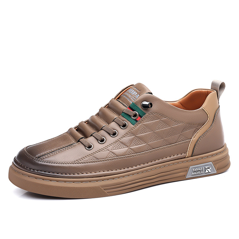 

Мужские повседневные кроссовки Low Top черно-коричневые Poitulas