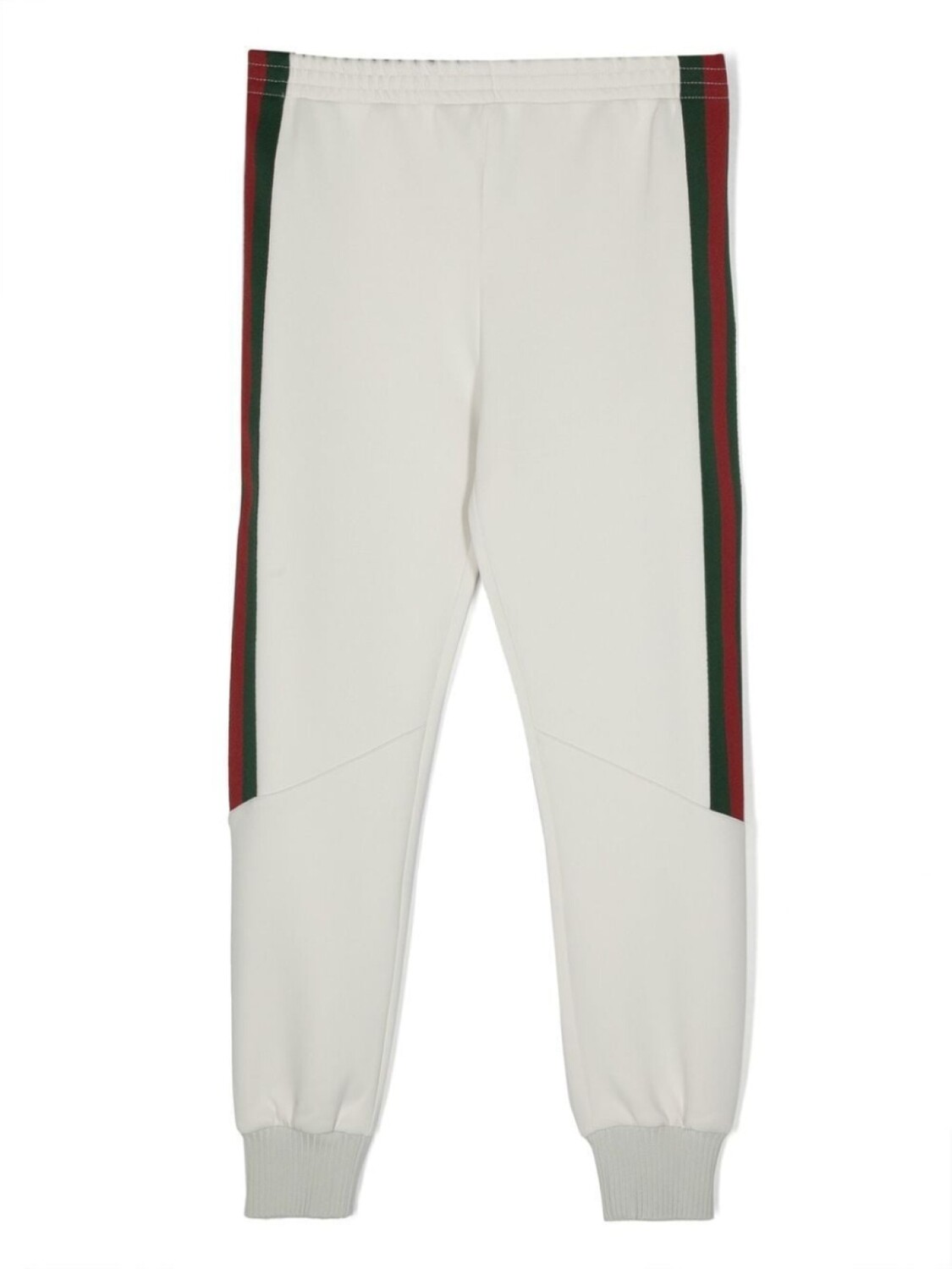 

Спортивные брюки с отделкой Web Gucci Kids, белый