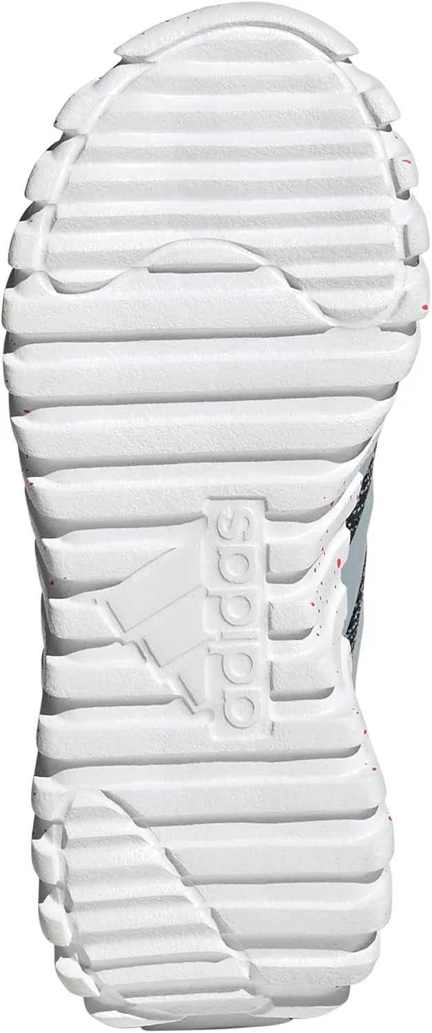 Кроссовки Adidas Kids Boys Kaptir 3.0 на шнуровке для мальчиков, повседневные - черные, синий/красный — фото 4