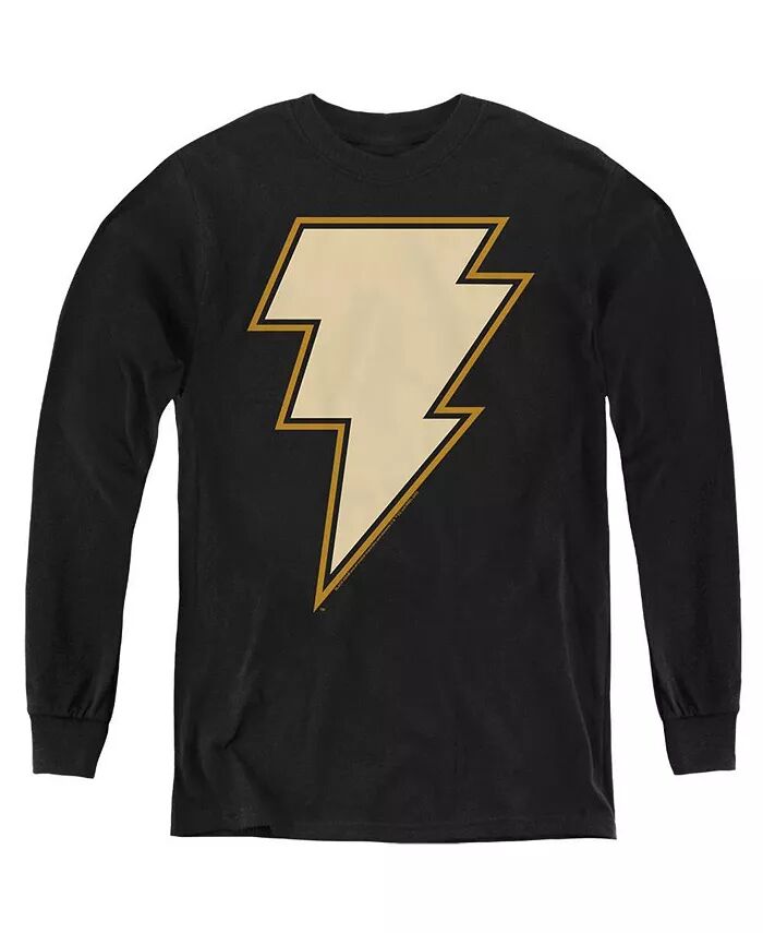 

Молодежная толстовка с длинным рукавом и эмблемой на груди Black Adam, черный