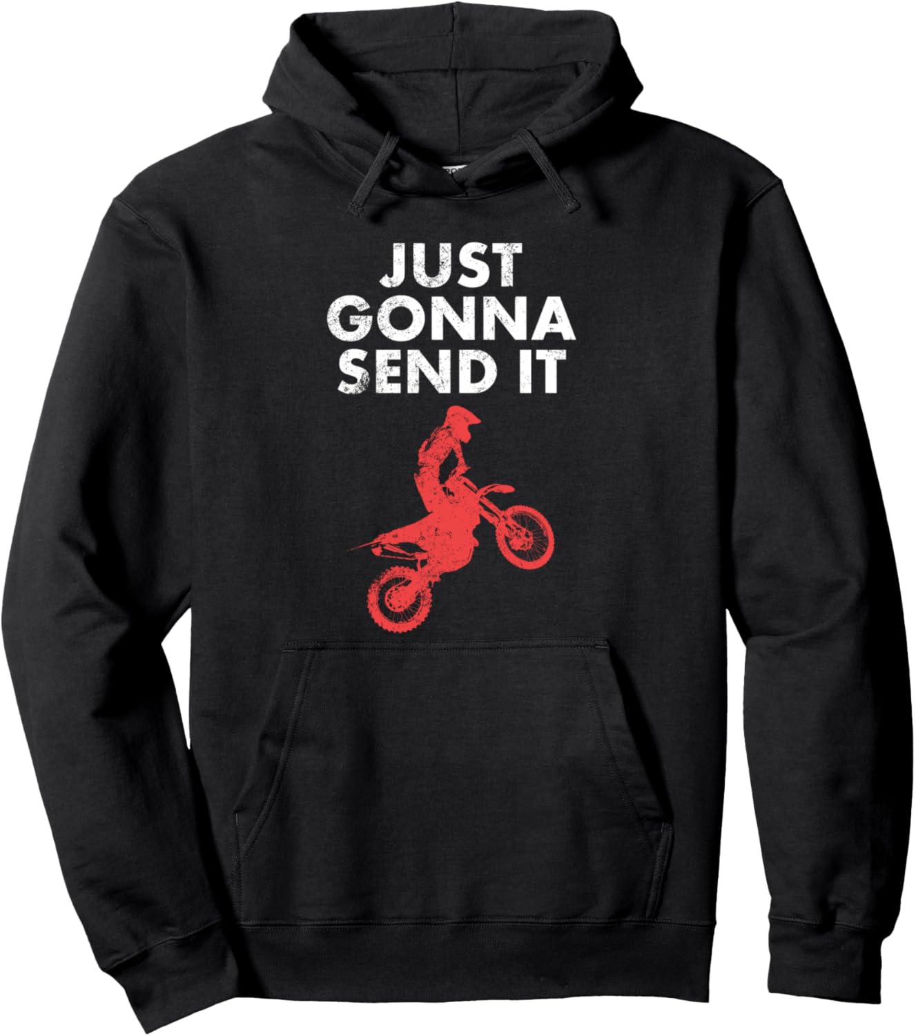 

Худи для мотокросса Just Getting It Dee'S Dirt Bike Gifts, черный
