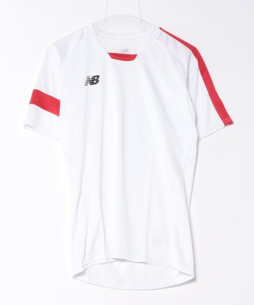 

Футболка New Balance, белый/красный