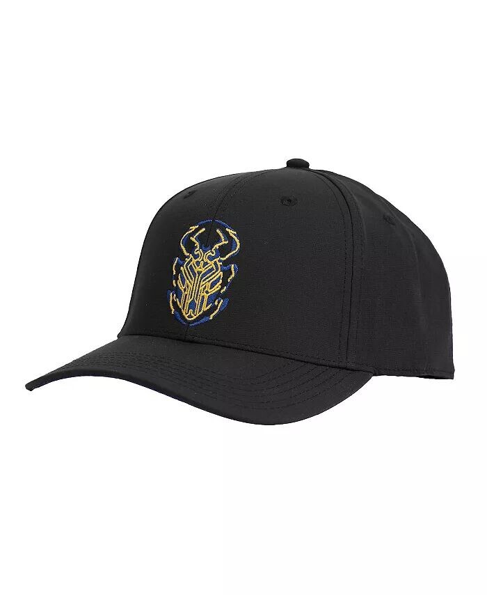 

Мужская черная кепка Elite Flex Precurve Snapback с логотипом Blue Beetle Scarab DC Comics, мультиколор