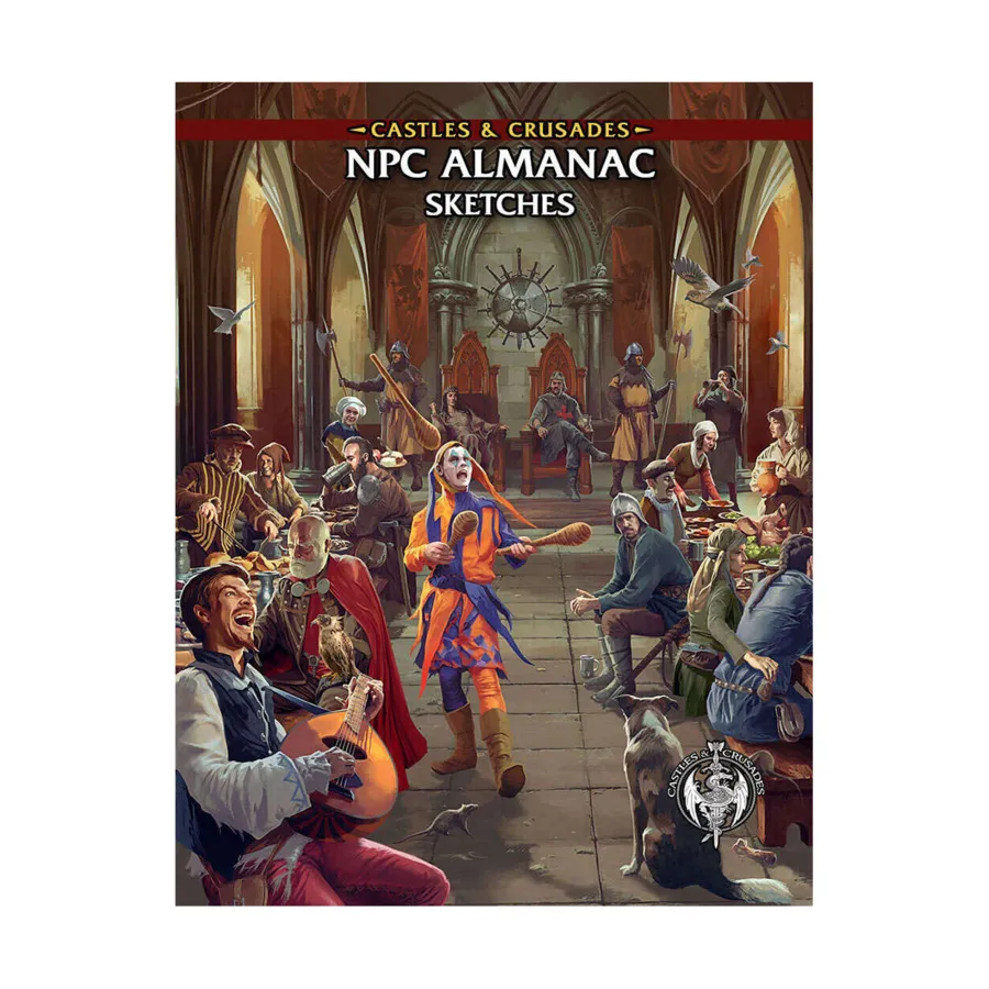 

NPC Almanac - Sketches, Castles & Crusades - Core Rules, твердый переплет