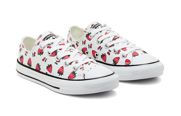Кроссовки summer fruits chuck taylor all star low top summer fruit 'white pink' Converse, белый — фото 3