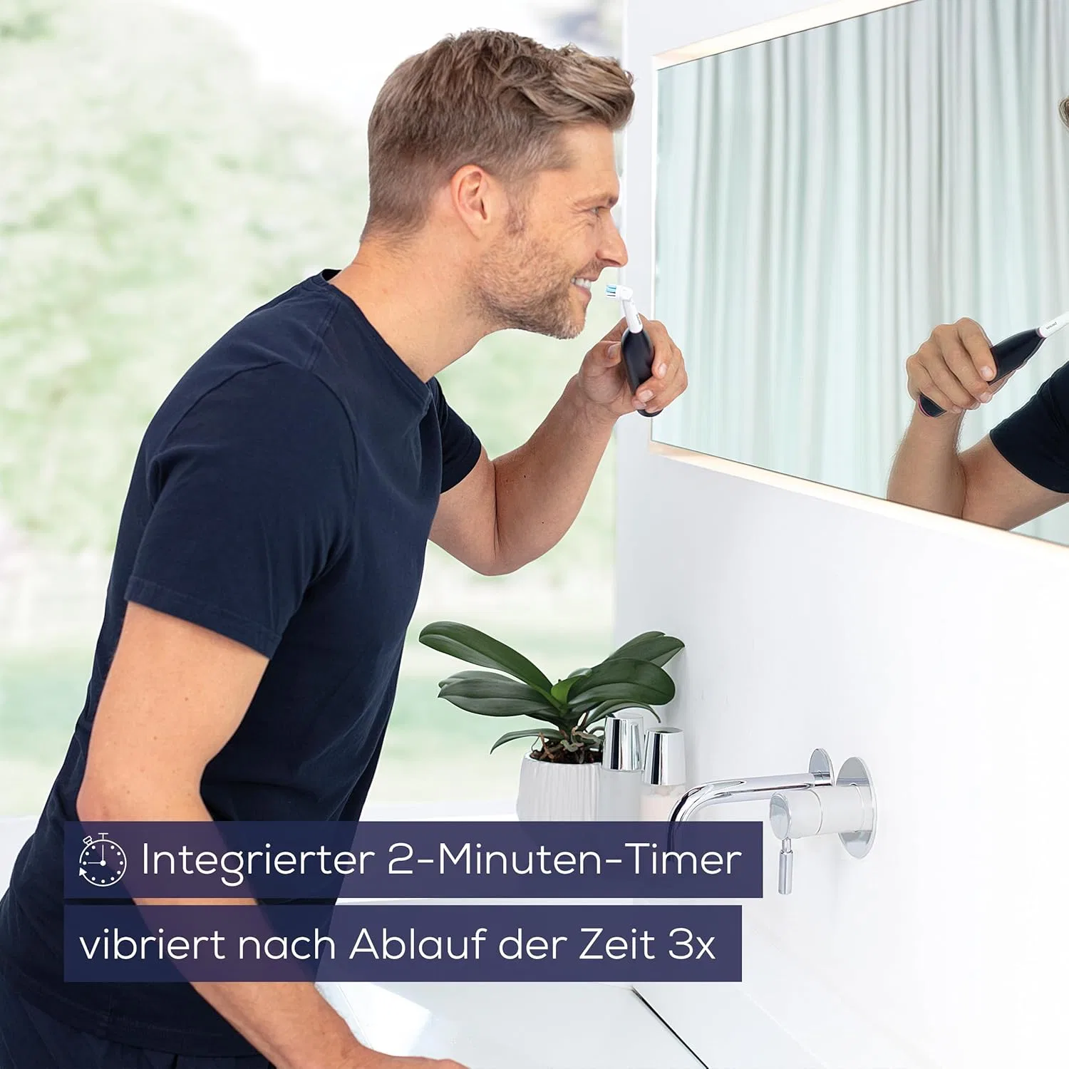 Электрическая зубная щетка TB 50 от Beurer Beurer, Premium - Black — фото 4