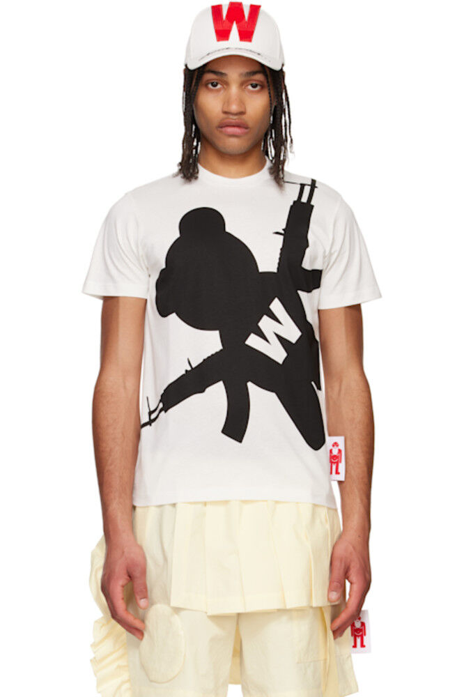 

Футболка White Shadow Teddy Walter Van Beirendonck