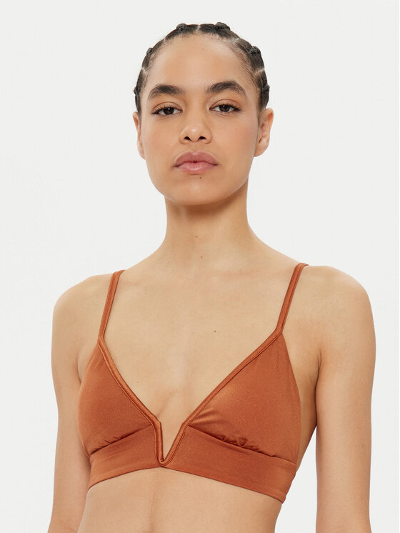 

Топ бикини Satin Umber Parade PT3189SLG007 Maaji, коричневый