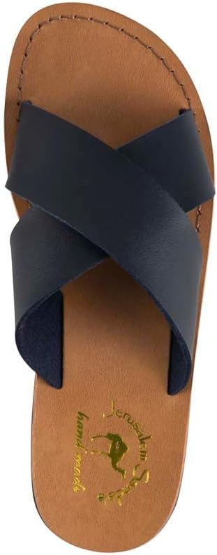 Elan Vegan - сандалии из альтернативы коже - мужские сандалии Jerusalem Sandals, синий — фото 3