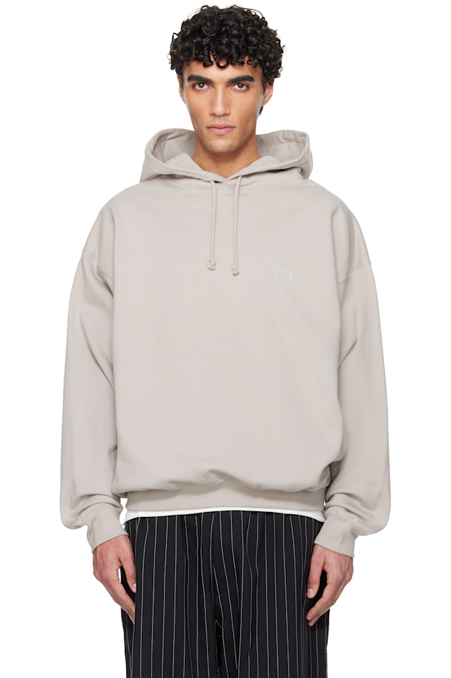 

Y-3 Бежевая толстовка