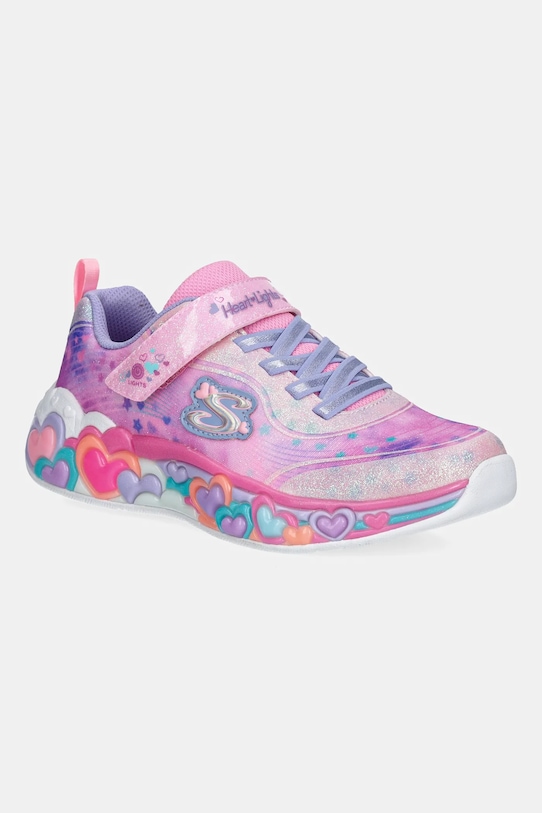

Детские кроссовки ETERNAL HEART LIGHTS Skechers, розовый