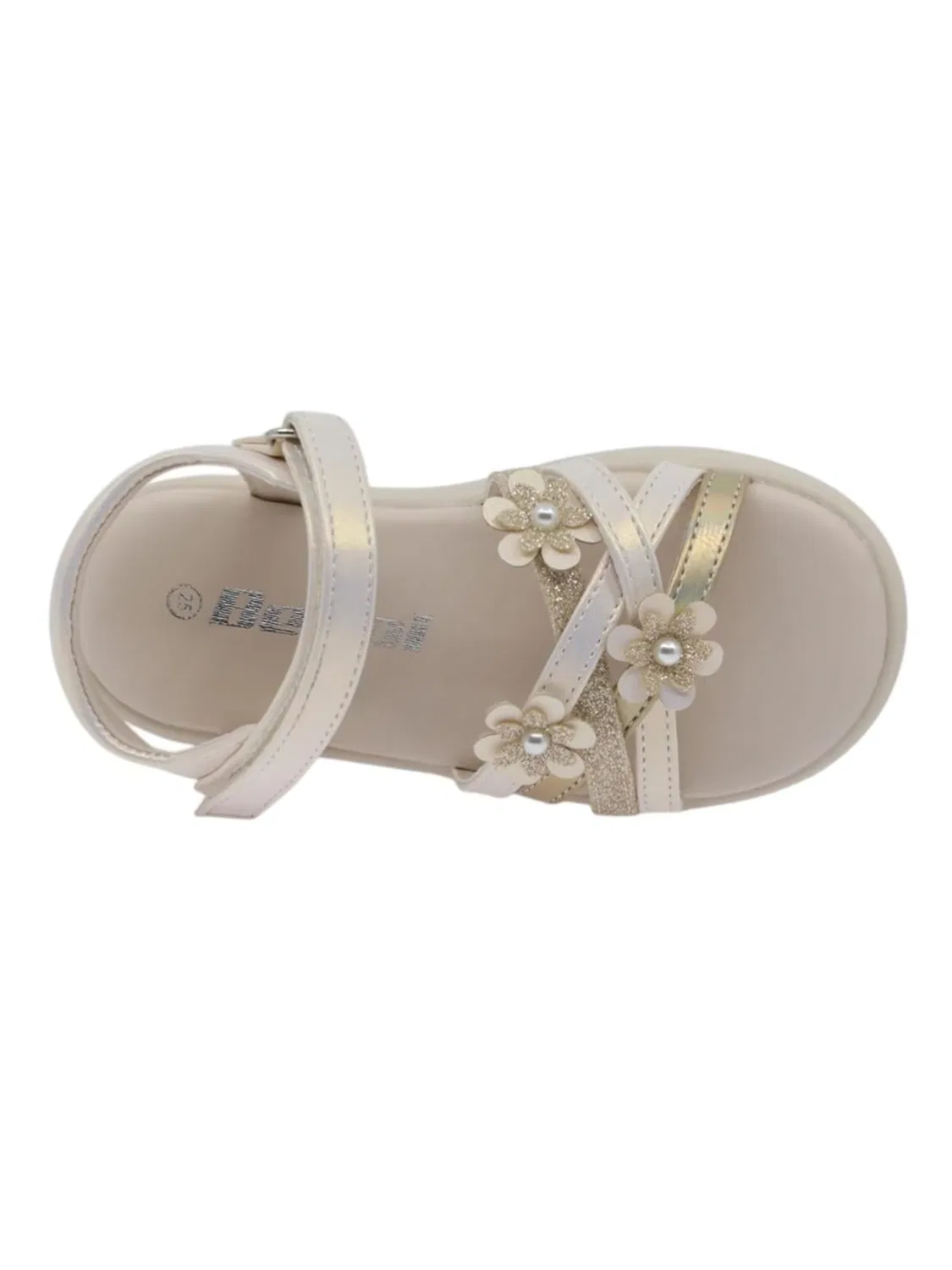 Сандалии Beppi Casual Sandal золотого цвета — фото 4